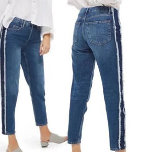 Topshop Hayden Side Panel Boyfriend Jeans - 32 (See Measurements)